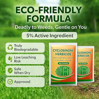 AI Cyclosinone Herbicide Granules and growth supplements(pack of 2)