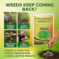 AI Cyclosinone Herbicide Granules and growth supplements(pack of 2)